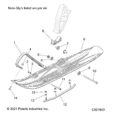STEERING, SKI ASM, NORTH EDITION - S23CED5TSU (C601795)