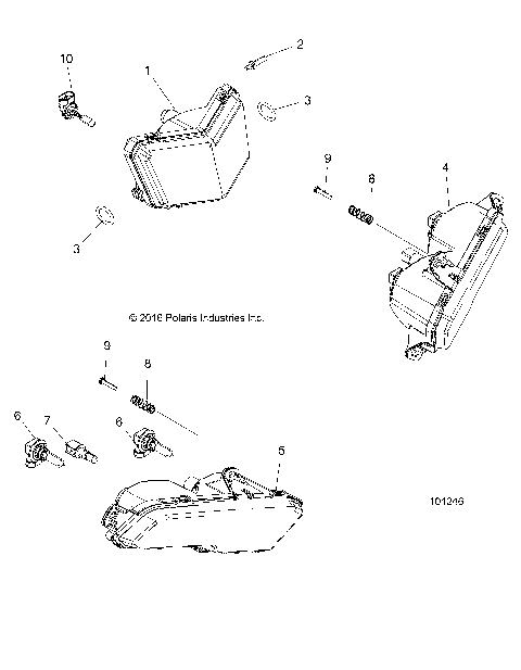 ELECTRICAL, HEADLIGHTS - A17SXS95CL (101246)