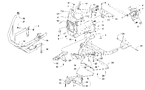 FRONT BUMPER AND FRAME ASSEMBLY [104641]