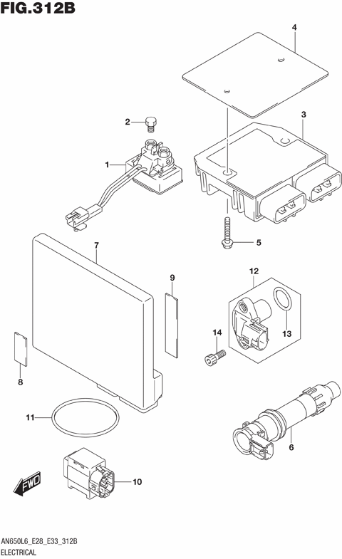 ELECTRICAL (AN650ZL6 E28)
