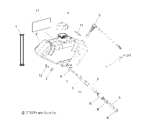 ENGINE, OIL BOTTLE ASM. - S12BP6 ALL OPTIONS (49SNOWOILBOTTLE11600PRO)