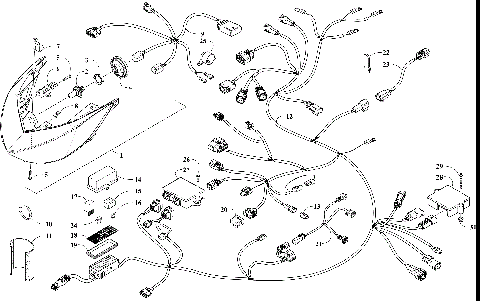 HEADLIGHT AND WIRING ASSEMBLIES [108007]