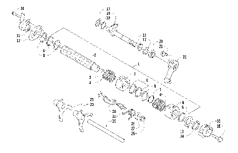 GEAR SHIFTING ASSEMBLY [96217]