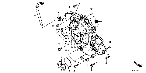 RIGHT CRANKCASE COVER