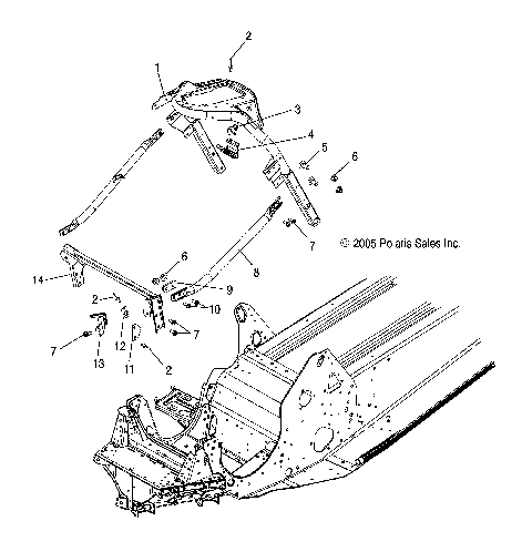 CHASSIS, FRONT 2 - S07PS6FS/FSA (4997139713A04)