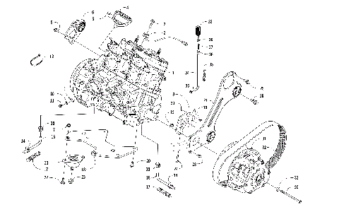 ENGINE AND RELATED PARTS [104896]