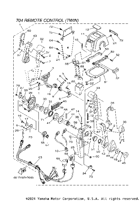 CONTROL BINNACLE 704 TWIN