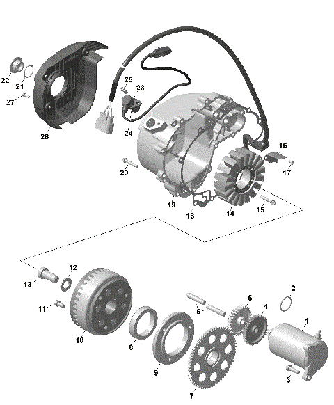 01- ROTAX - Magneto and Electric Starter