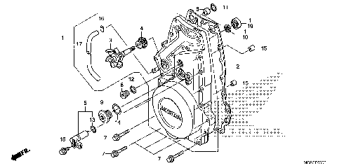 FRONT CRANKCASE COVER