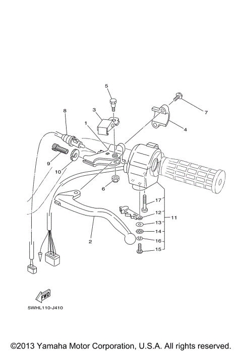 HANDLE SWITCH & LEVER