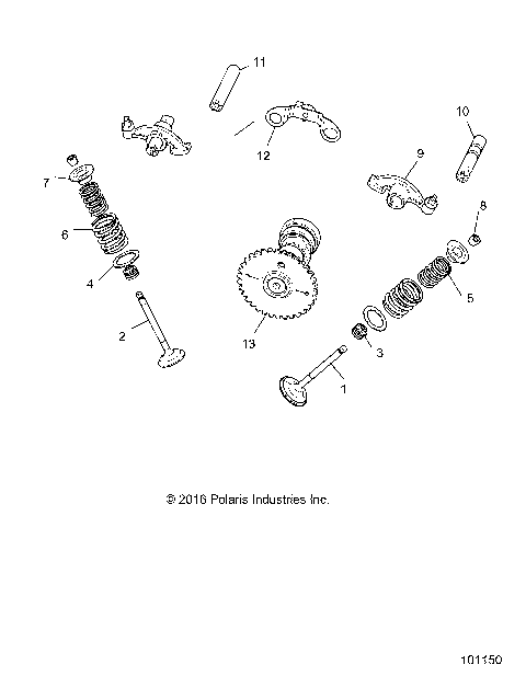 ENGINE, VALVE TIMING MECHANISM - A19HAA15N7 [101150]