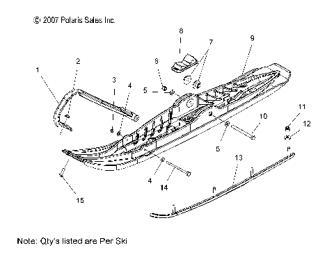BODY, SKI ASM. - S08PT6HS/HE (49SNOWSKIASM08600TRG)