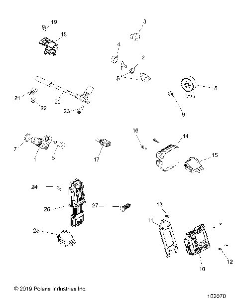 ELECTRICAL, SWITCHES, SENSORS and ECM - A20SDE57F1/S57C5/E5 [102070]