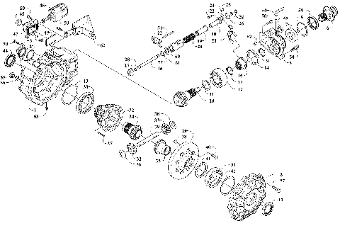 FRONT DRIVE GEARCASE ASSEMBLY [304361]