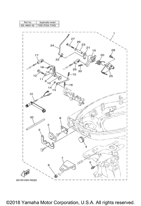 REMOTE CONTROL ATTACH F25A F25B
