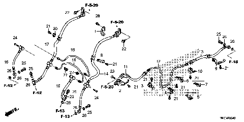 BRAKE HOSE@BRAKE PIPE