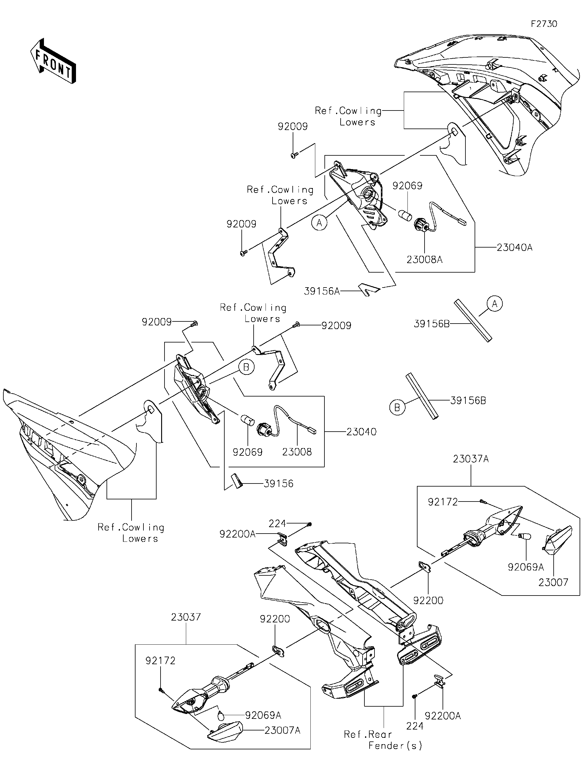 2019 Kawasaki Motorcycles Parts-Finder Diagrams | Team
