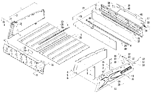 CARGO BOX AND TAILGATE ASSEMBLY [94112]