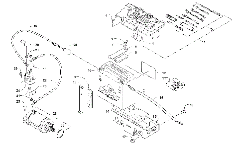 BATTERY AND STARTER ASSEMBLY [95099]