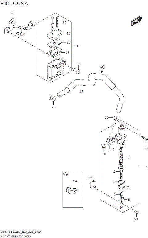 REAR MASTER CYLINDER