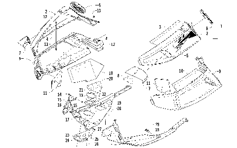 SKID PLATE AND SIDE PANEL ASSEMBLY [93776]
