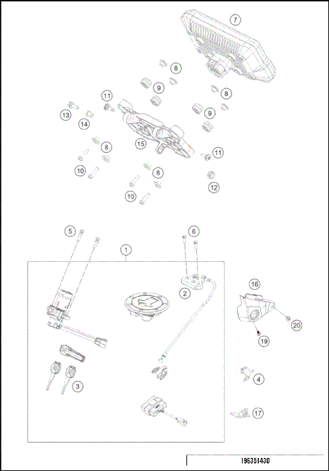 INSTRUMENTS / LOCK SYSTEM