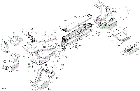 05- HULL - Rear Deflector Float and Rear Bumper
