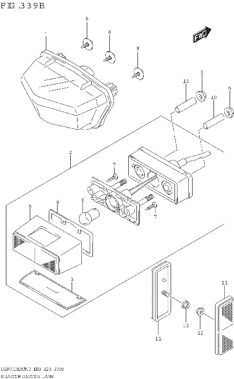 REAR COMBINATION LAMP
