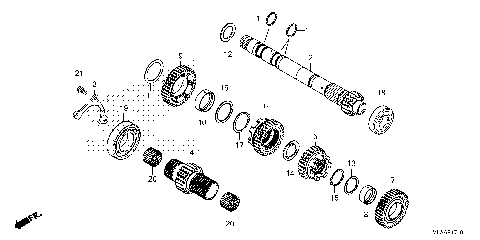 TRANSMISSION (MAINSHAFT)
