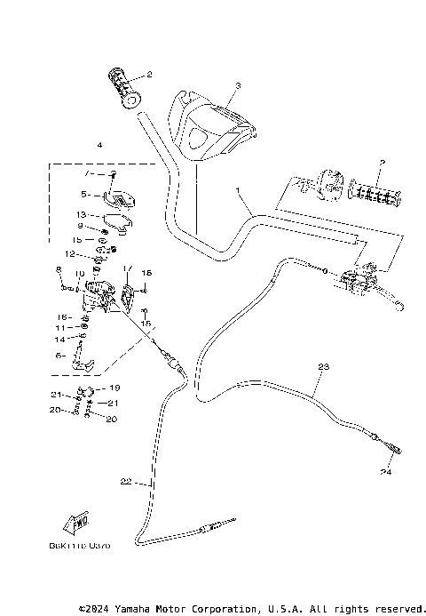 STEERING HANDLE & CABLE