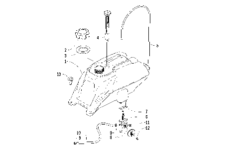 GAS TANK ASSEMBLY [83751]