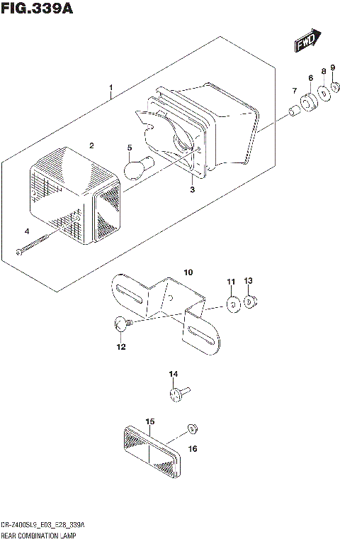 REAR COMBINATION LAMP