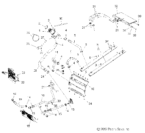 ENGINE, COOLING SYSTEM - S14BS8/BC8/BD8 ALL OPTIONS (49SNOWCOOLING138SB)