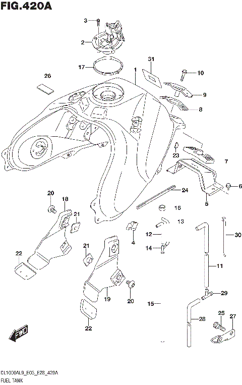 FUEL TANK (DL1000XAL9 E03)