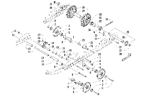 IDLER WHEEL ASSEMBLY [99874]