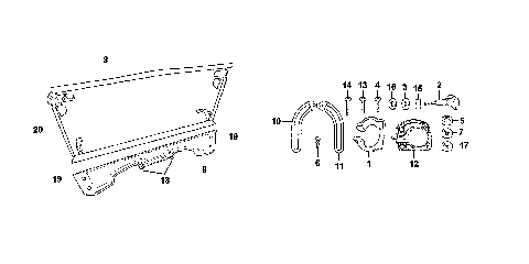 2 PIECE FOLDING POLY