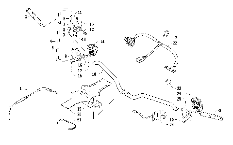 HANDLEBAR AND CONTROLS [97779]
