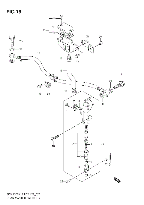 REAR MASTER CYLINDER