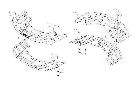 FRONT AND REAR RACK ASSEMBLY [302181]
