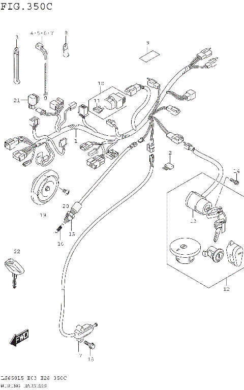 WIRING HARNESS (LS650L5 E33)