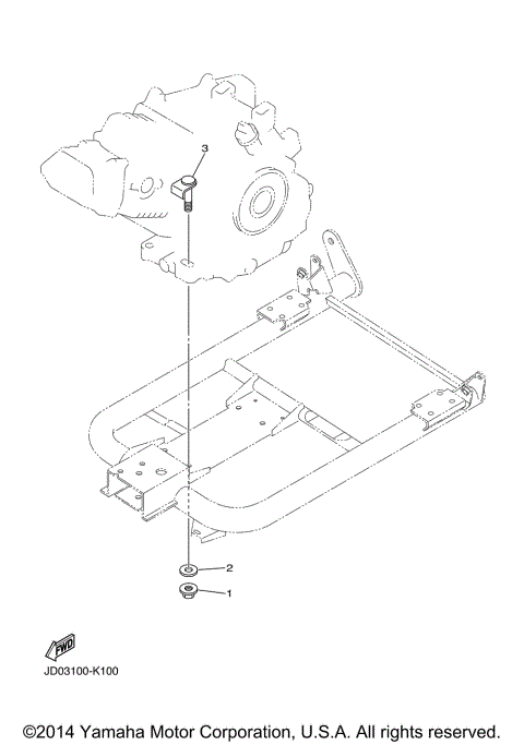 ENGINE BRACKET