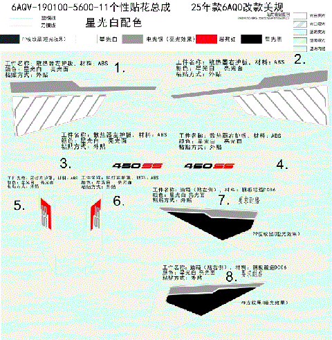DECAL KITS (NEBULA WHITE)