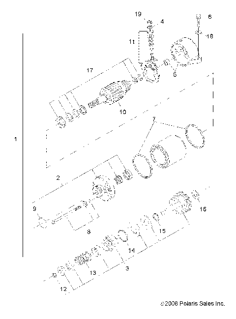 ENGINE, STARTING SYSTEM - A09LH27AX/AZ (49ATVSTARTER09SP300)