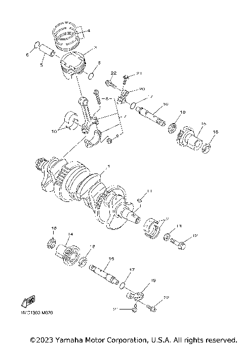 CRANKSHAFT & PISTON