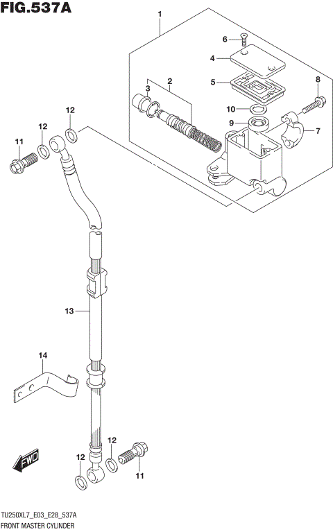 FRONT MASTER CYLINDER