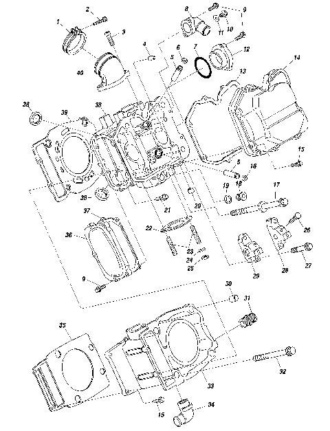 CYLINDER - A11RB42AA/A11RD50AA/AB/A11RF50AA (4981798179D11)