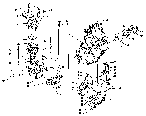 ENGINE AND RELATED ASSEMBLY [72481]