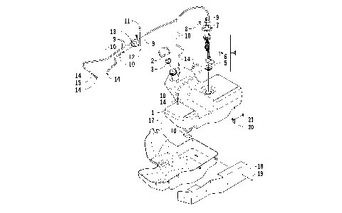 GAS TANK ASSEMBLY [82987]