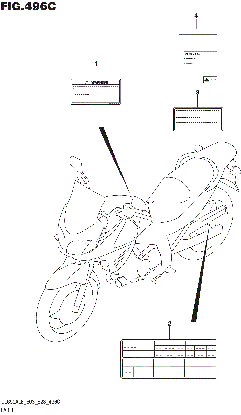 LABEL (DL650AL6 E03)