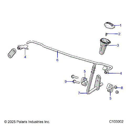 DRIVE TRAIN, GEAR SELECTOR - A26SEA57L7 (C103002)